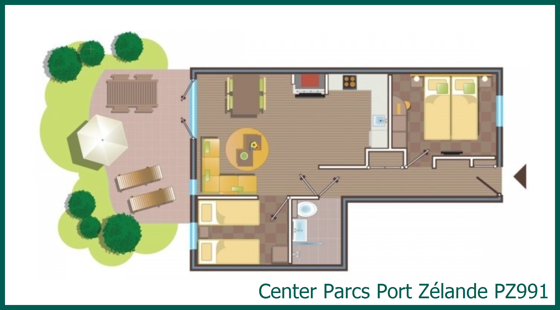 Premium-Apartment PZ991 in Port Zélande