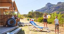 Blockhütte Safari lodge gimraud in RCN Domaine de la Noguière