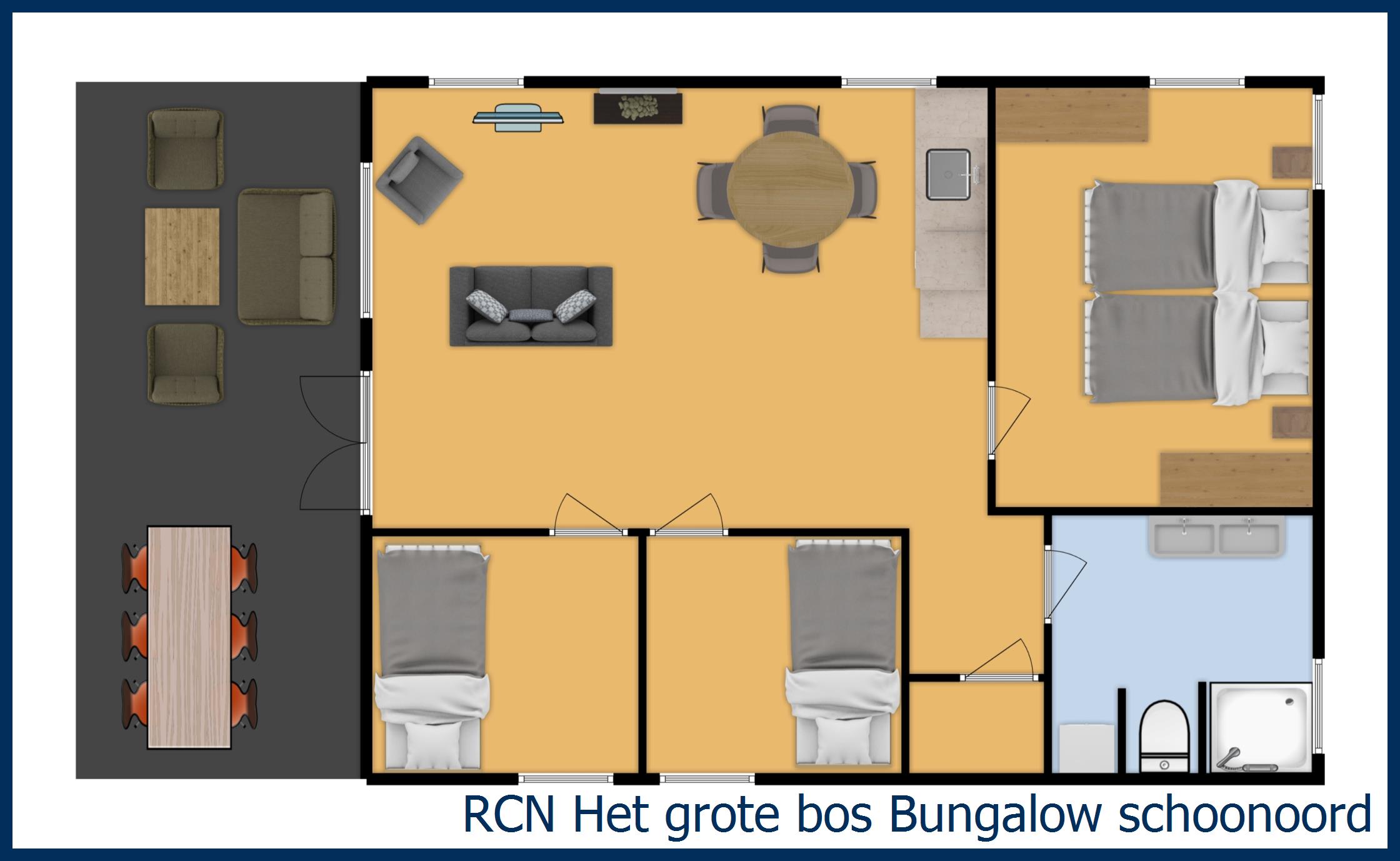 Ferienhaus schoonoord in Het Grote Bos